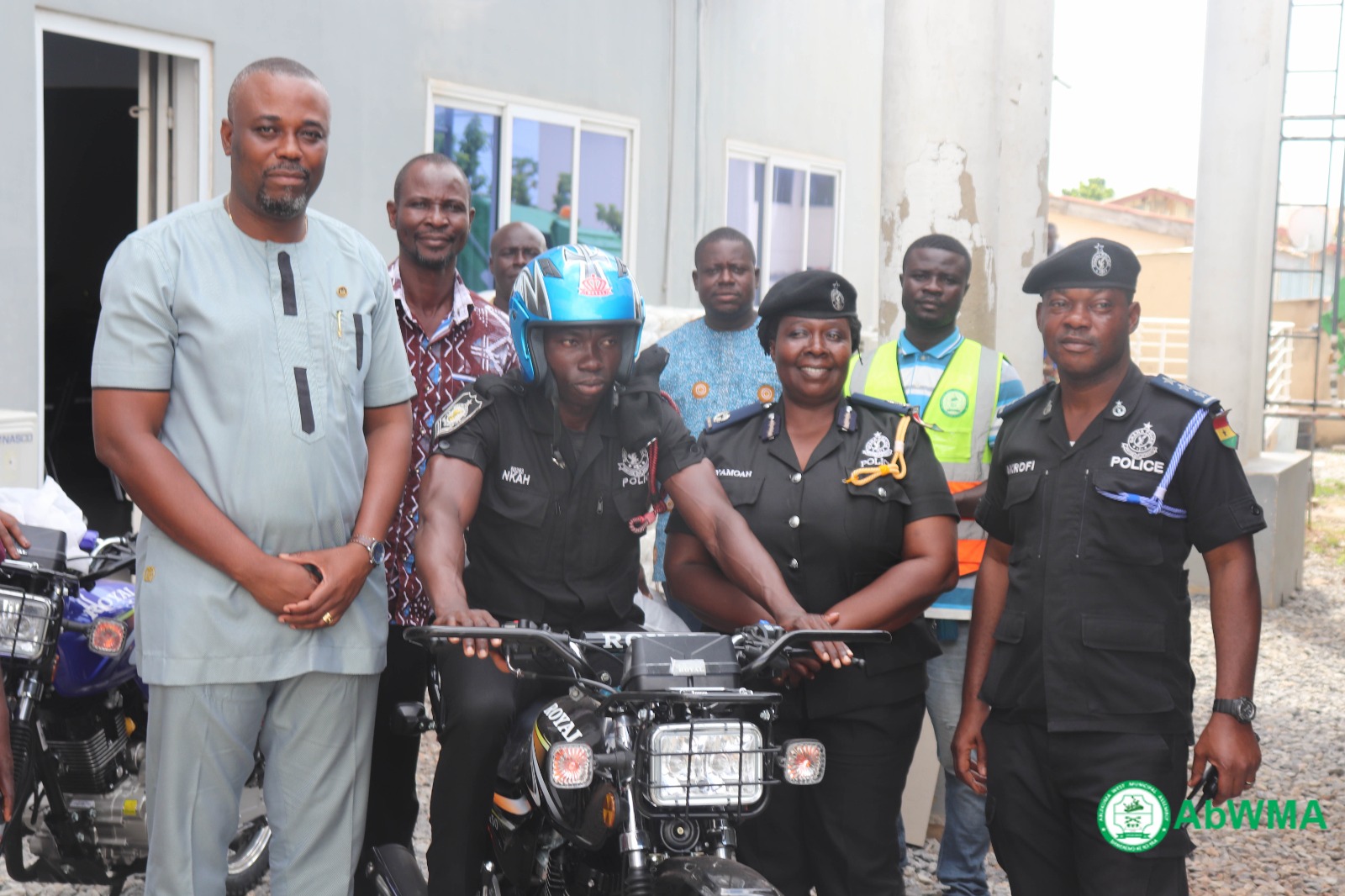AbWMA Donates Bikes to Police
