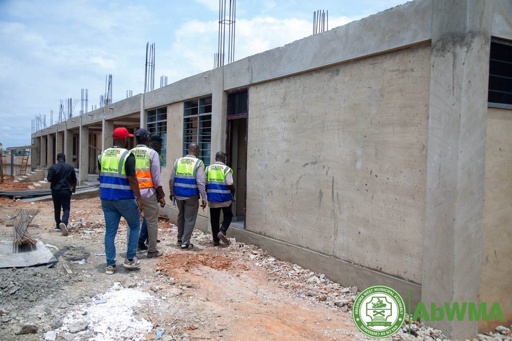construction of school blcok